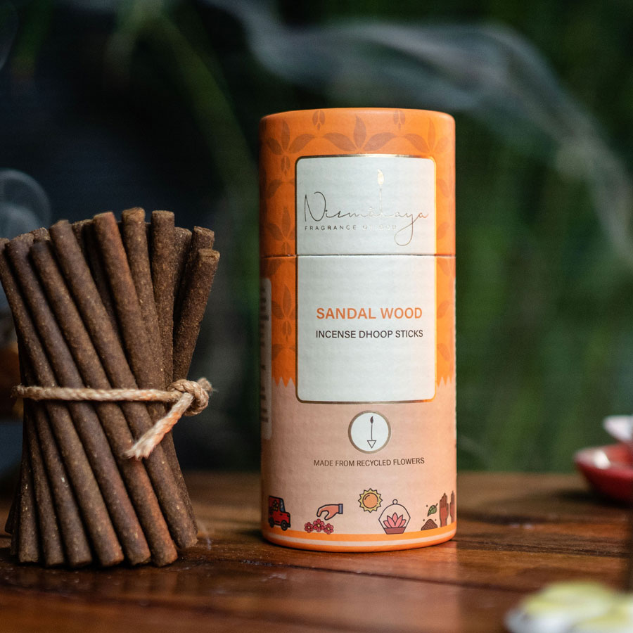 Mysore Sandalwood Dhoop Sticks (Bamboo less)