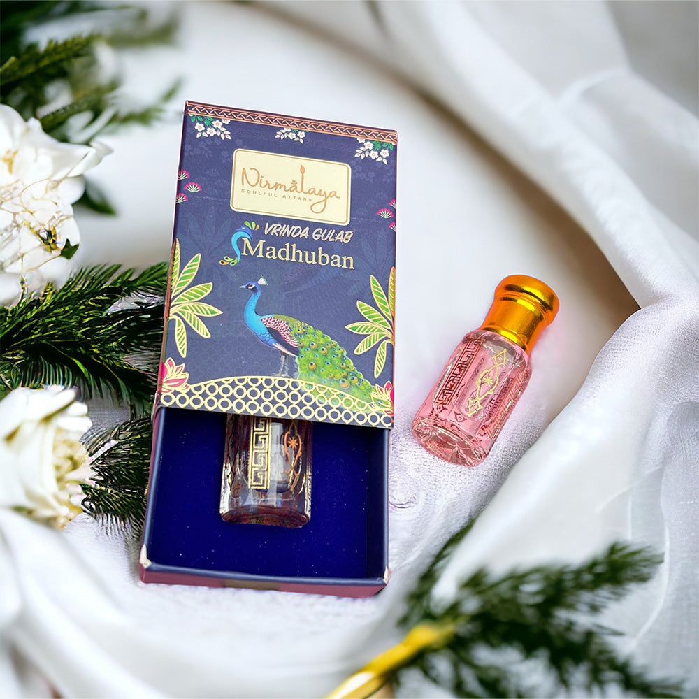 VRINDA GULAB ATTAR PERFUME | For Men & Women